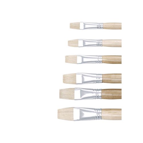 Edvantage Series 579 Hogs Hair Flat Brush 9 Natural Flat Hogs Hair